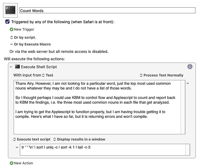 Keyboard Maestro Export