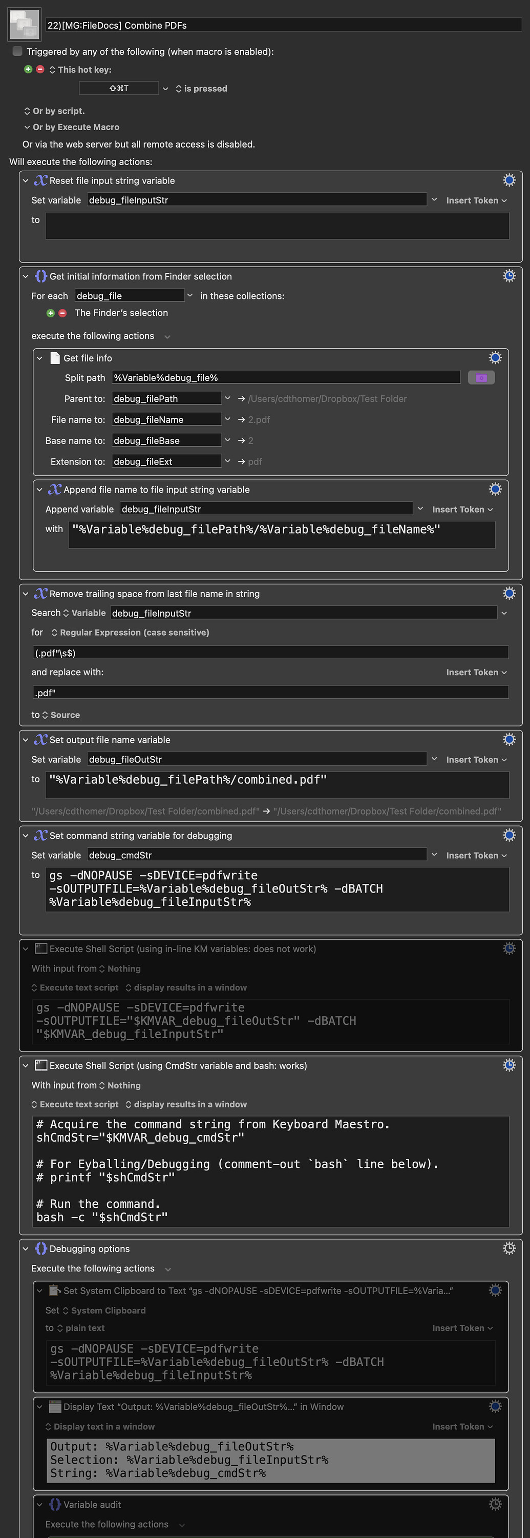 UPDATED: Ghostscript (Homebrew package) produces error while exact same ...