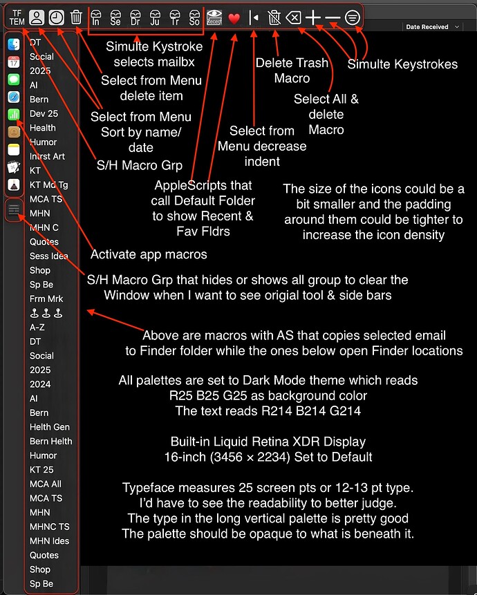 Email Interface With Sidebar