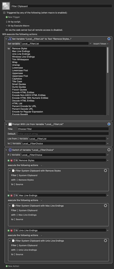 Keyboard Maestro Export