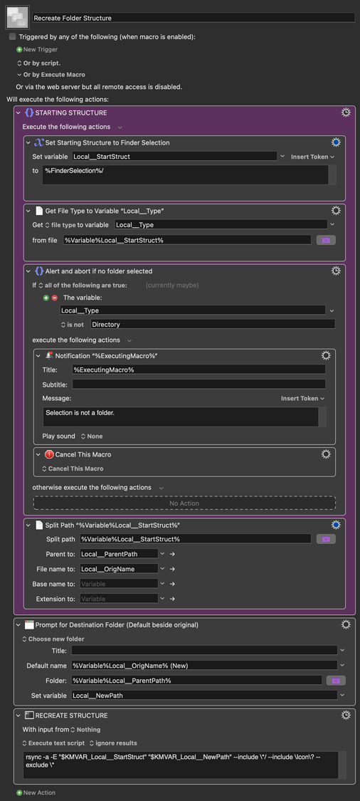 Keyboard Maestro Export