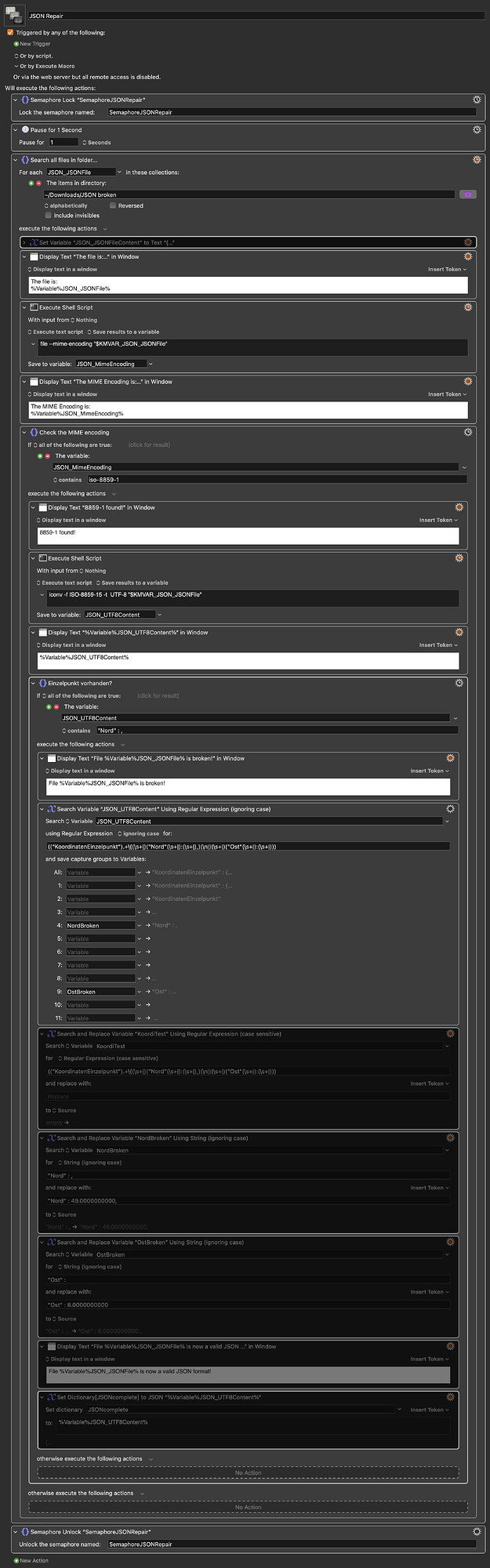 Keyboard Maestro Export