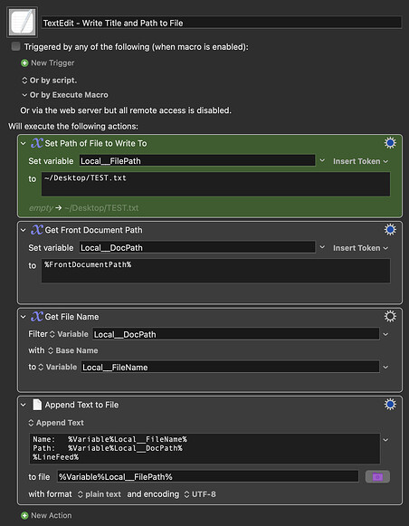 Keyboard Maestro Export