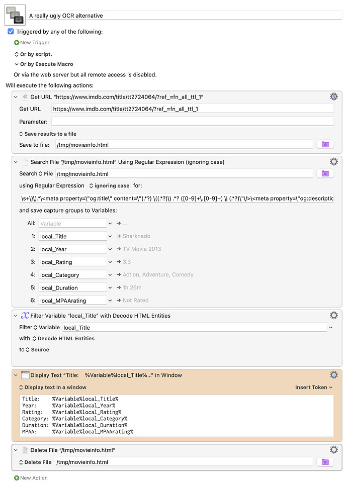 Keyboard Maestro Export