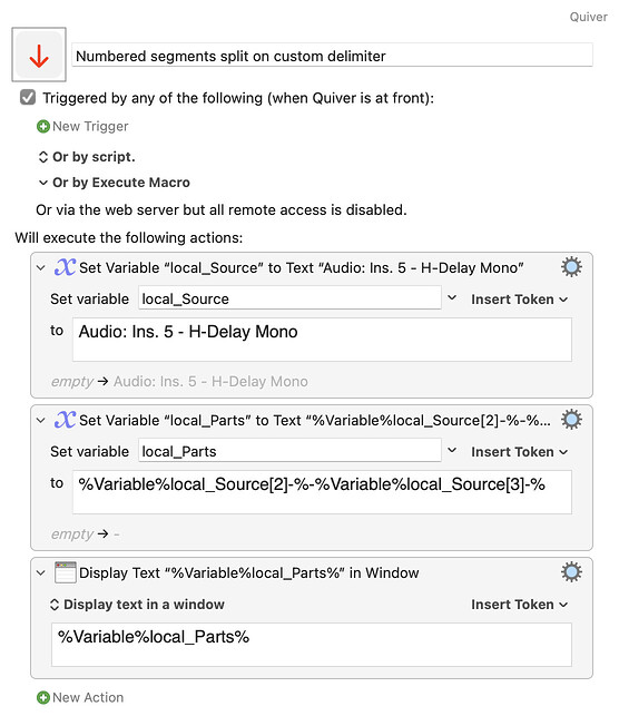 Keyboard Maestro Export