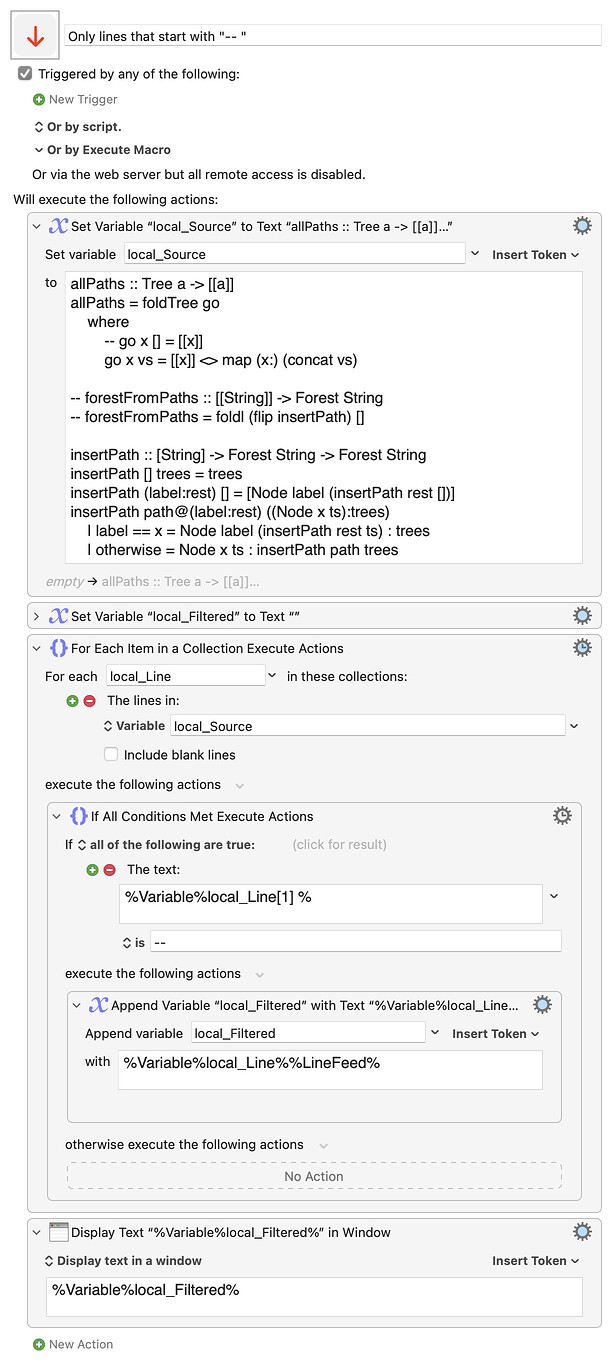 Keyboard Maestro Export