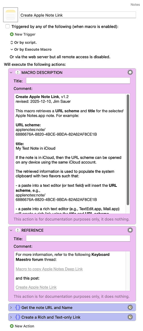 Keyboard Maestro Export