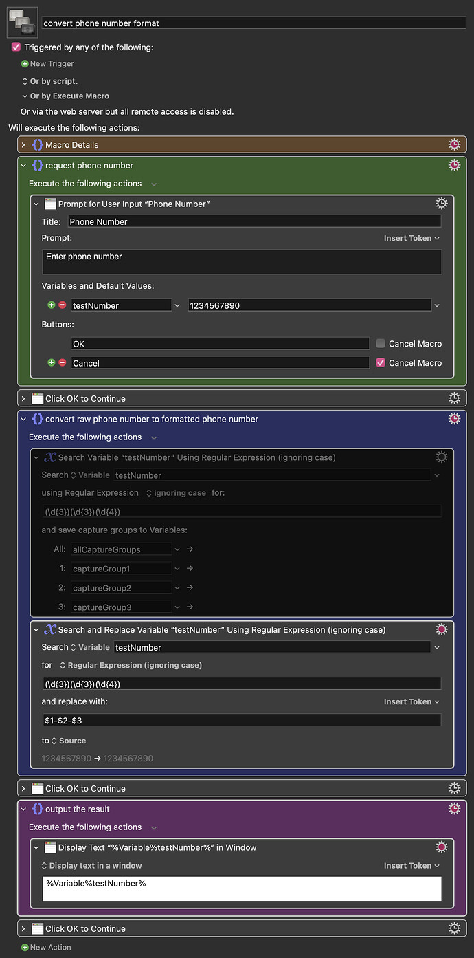 Keyboard Maestro Export