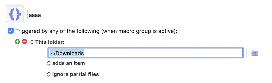 keyboard maestro create folder with variables