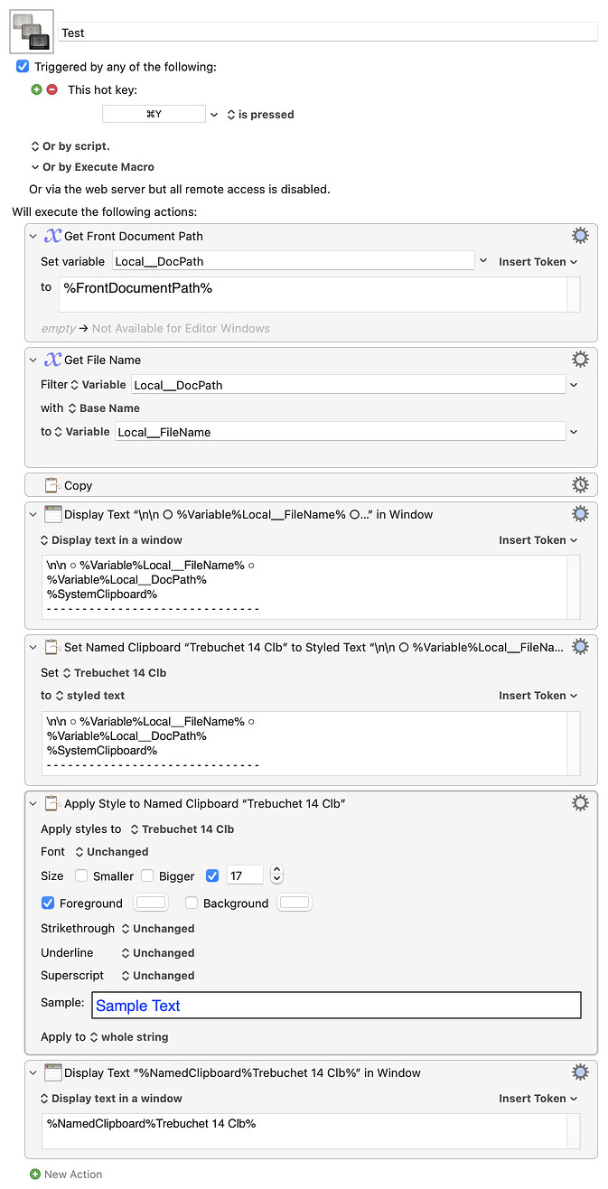 Keyboard Maestro Export