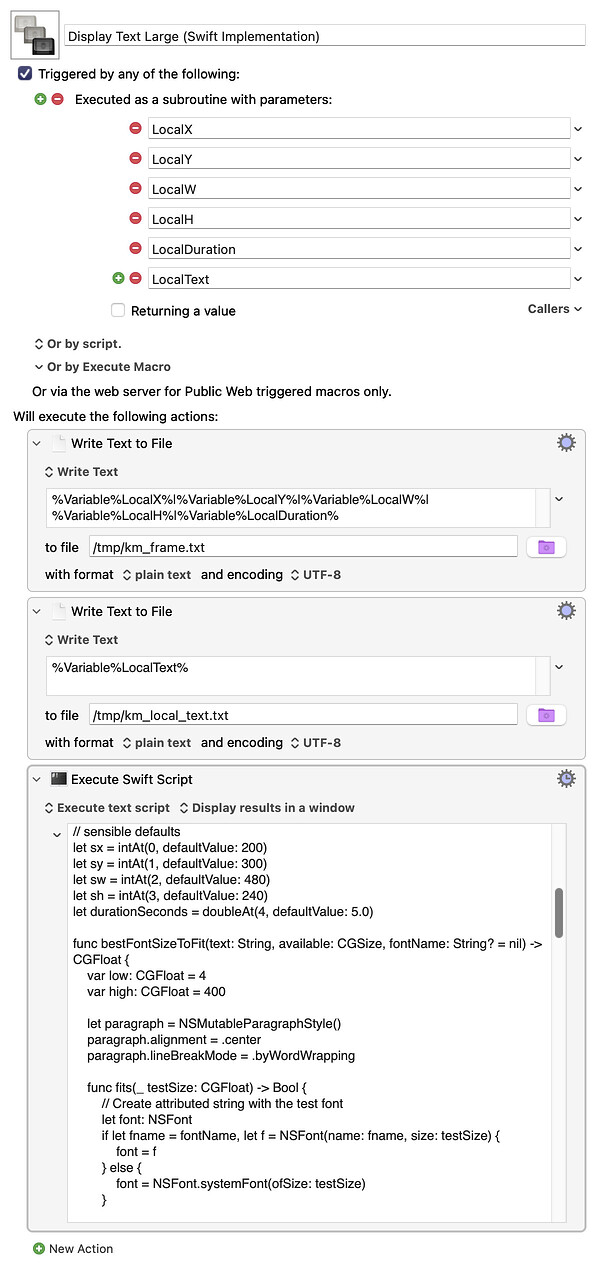 Keyboard Maestro Export