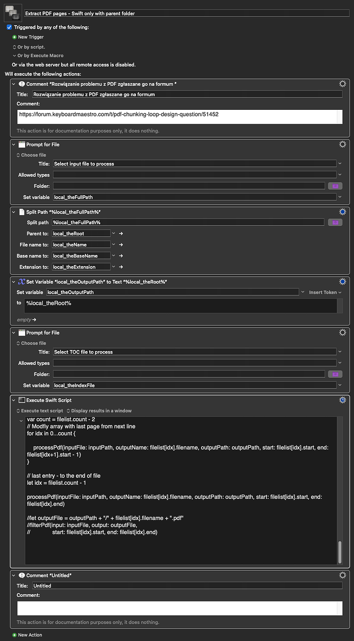 Keyboard Maestro Export