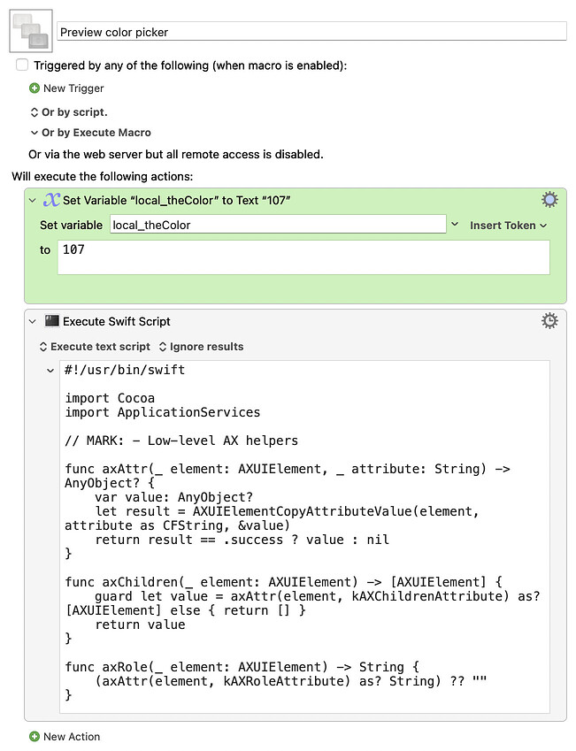 Keyboard Maestro Export