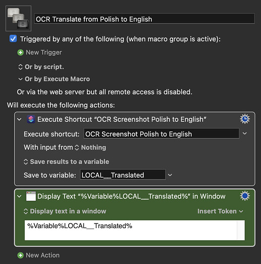 OCR Translate from Polish to English