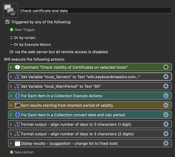 Keyboard Maestro Export
