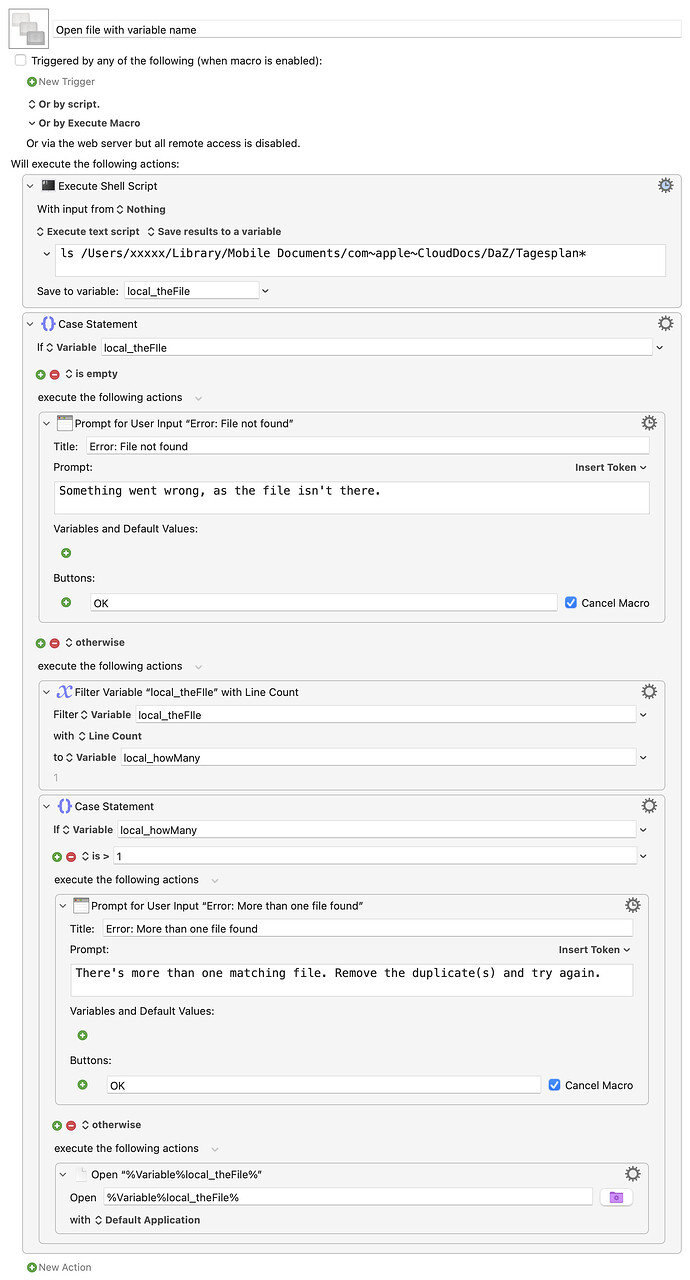 Keyboard Maestro Export