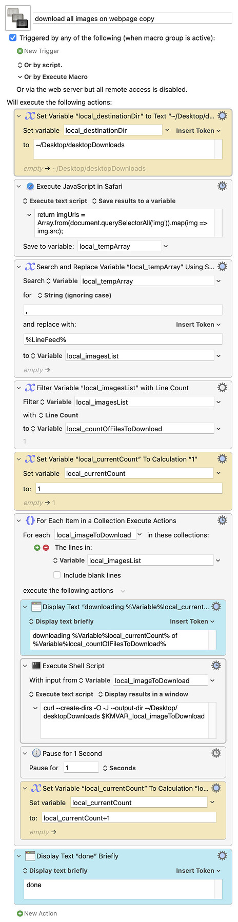 Keyboard Maestro Export