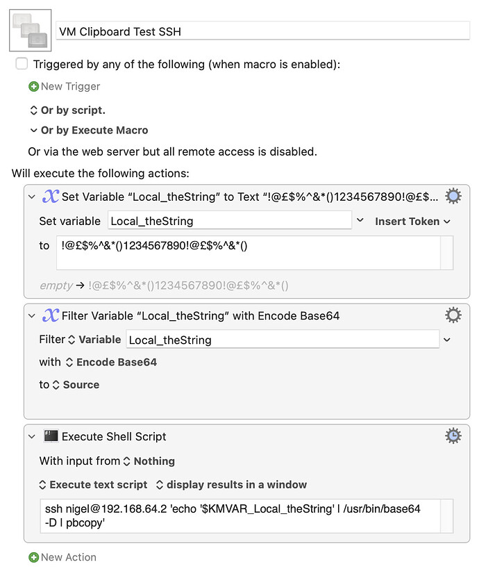 VM Clipboard Test SSH