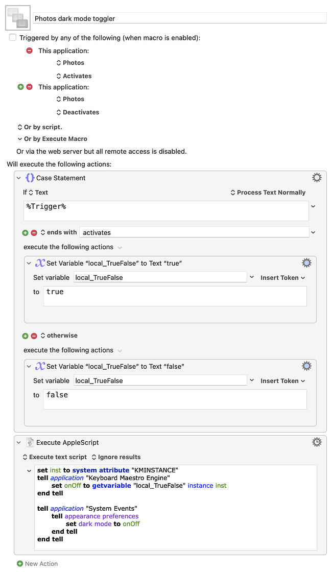 Keyboard Maestro Export