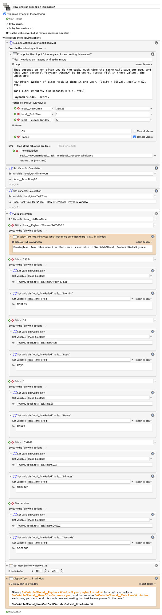 Keyboard Maestro Export