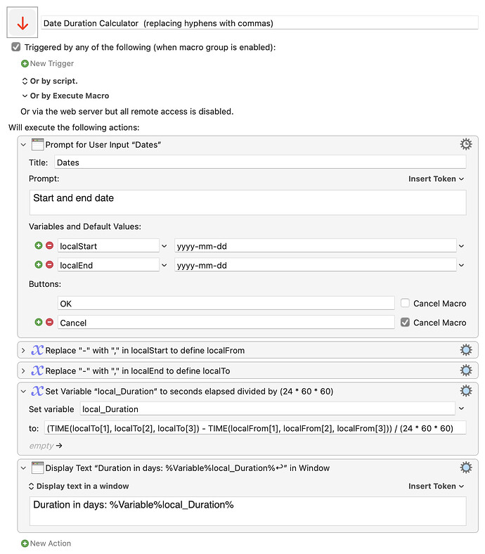 Keyboard Maestro Export