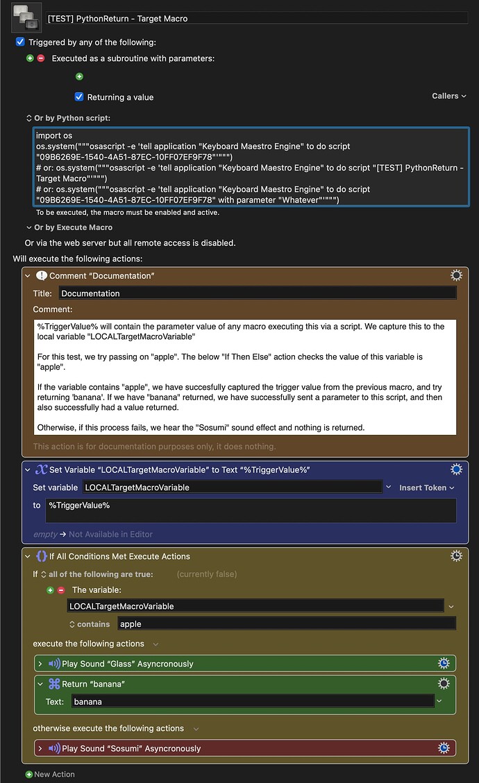 Return Macro Value Via Script 2