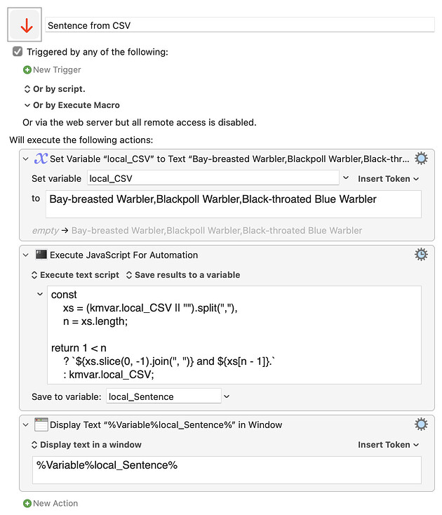 Keyboard Maestro Export