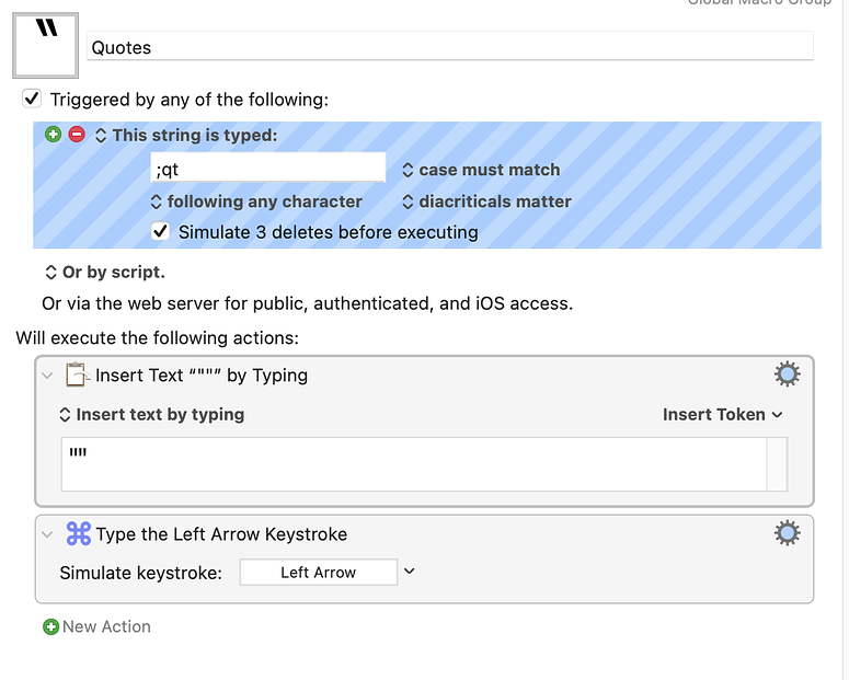 Quotation Marks Questions & Suggestions Keyboard Maestro Discourse