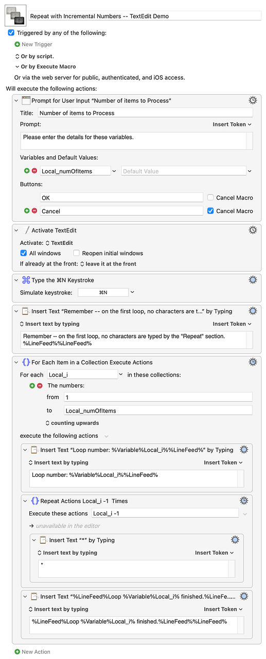Repeat with Incremental Numbers -- TextEdit Demo.kmmacros