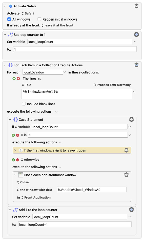 Keyboard Maestro Export