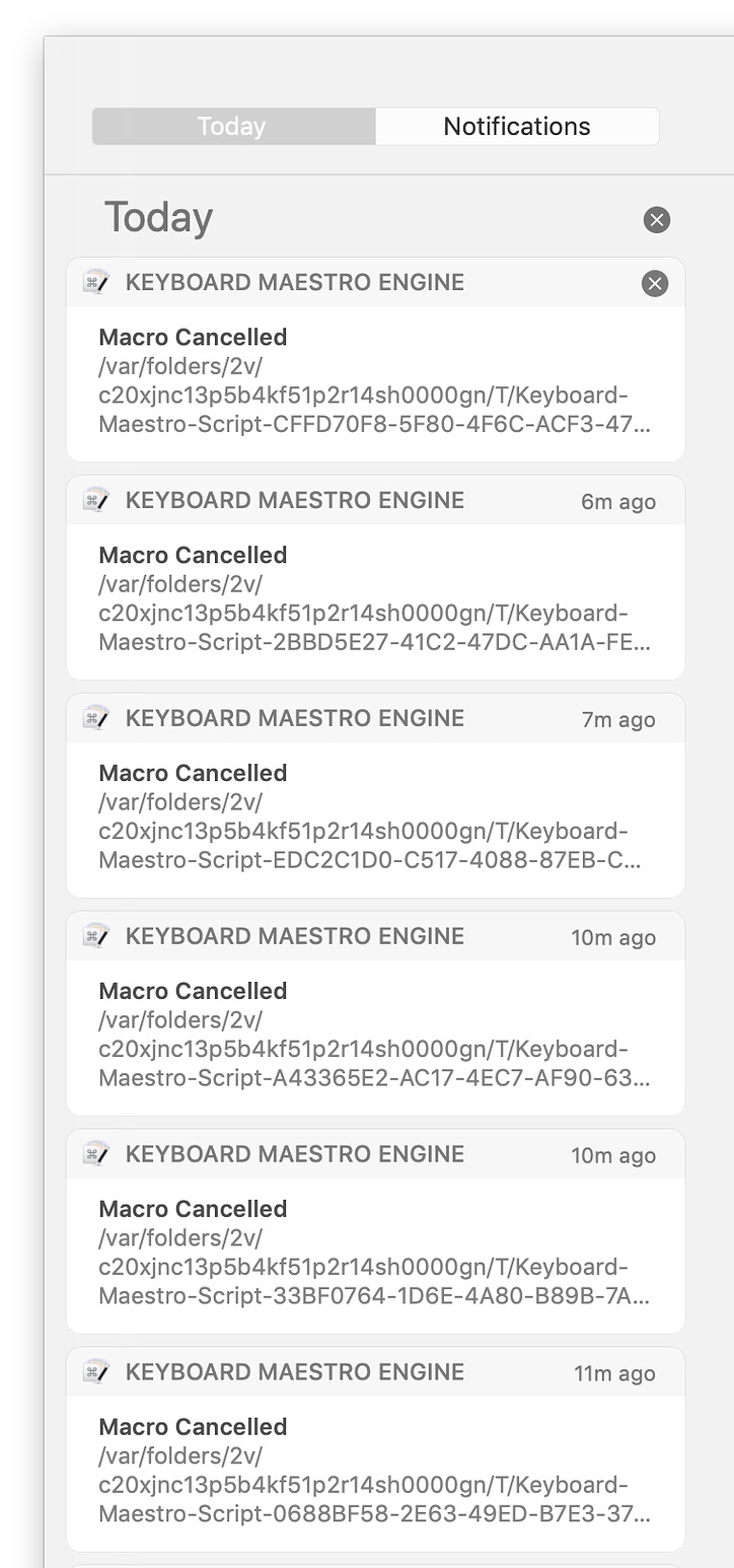 applescript script keyboard maestro