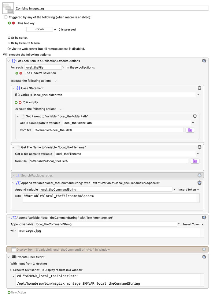 Keyboard Maestro Export