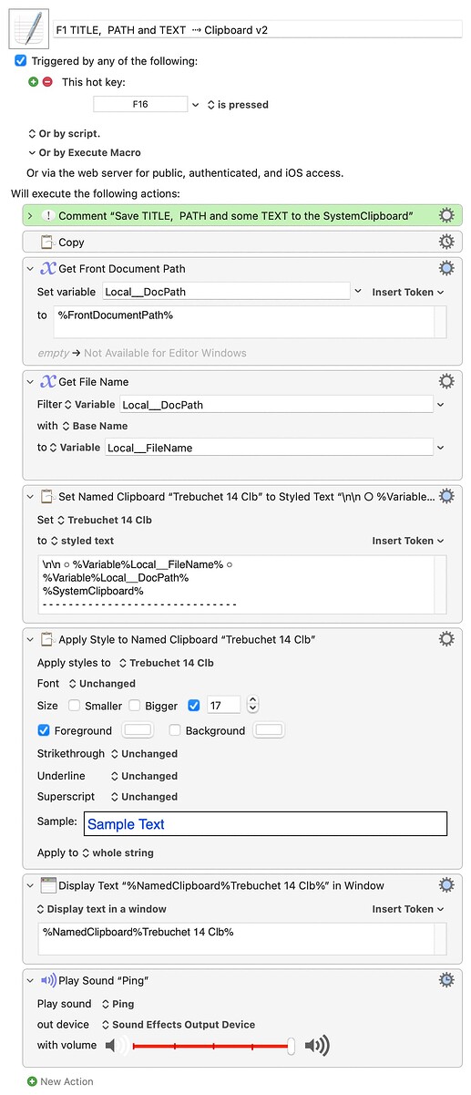 F1 TITLE,  PATH and TEXT  ⇢ Clipboard v2.kmmacros