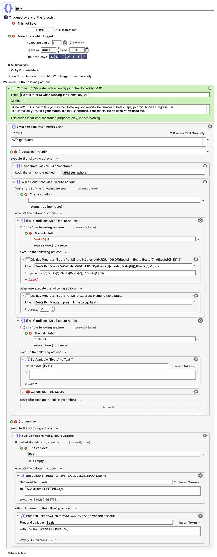 Keyboard Maestro Export