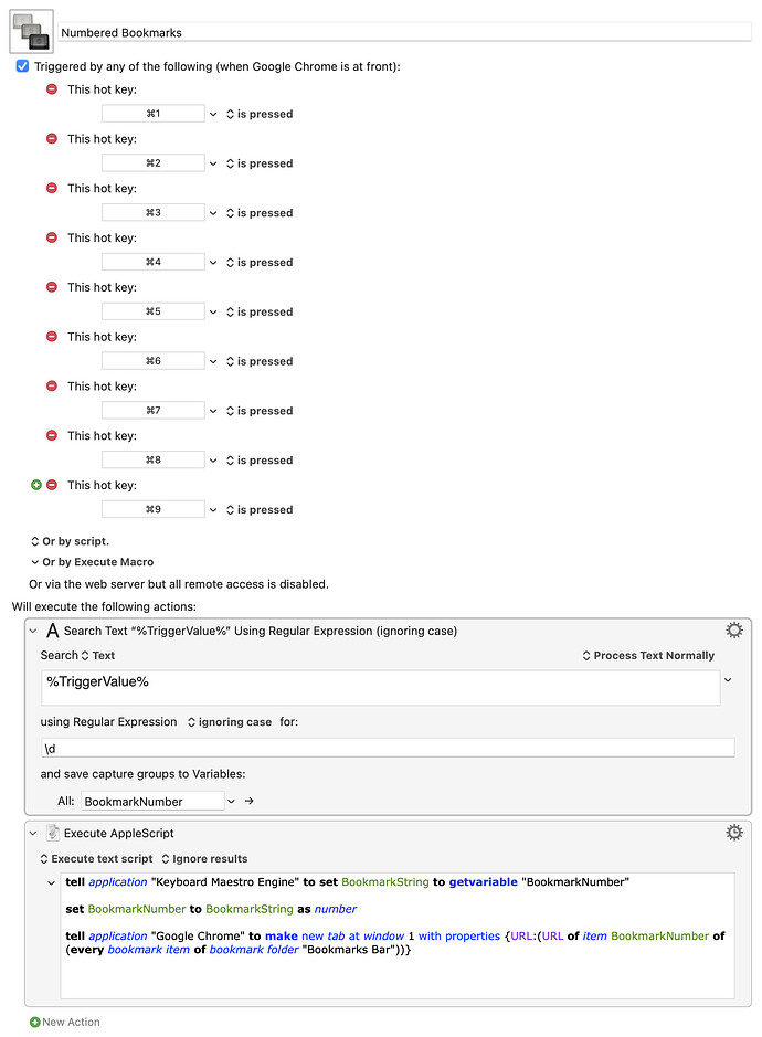 Keyboard Maestro Export