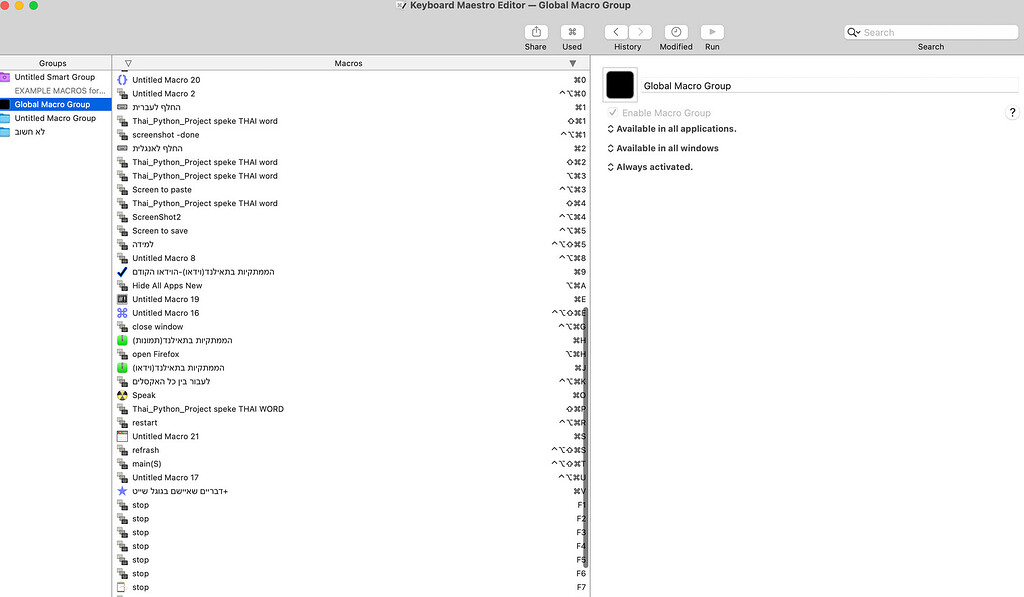 How to Show/Customize Columns in Keyboard Maestro Macro List ...
