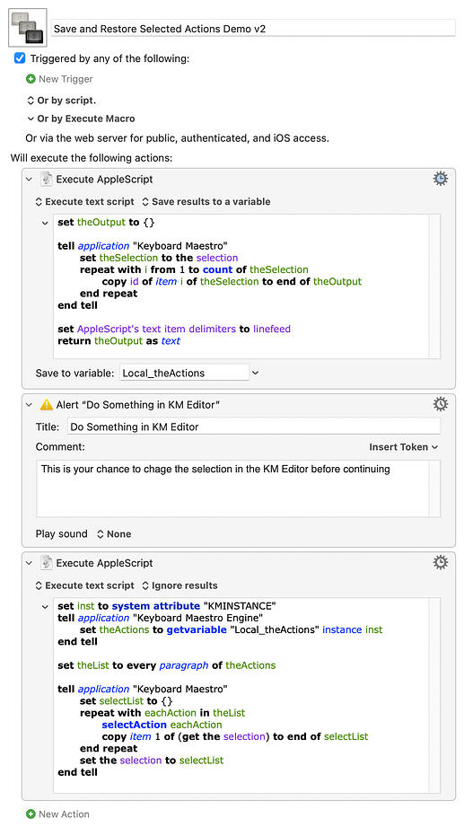 Save and Restore Selected Actions Demo v2.kmmacros