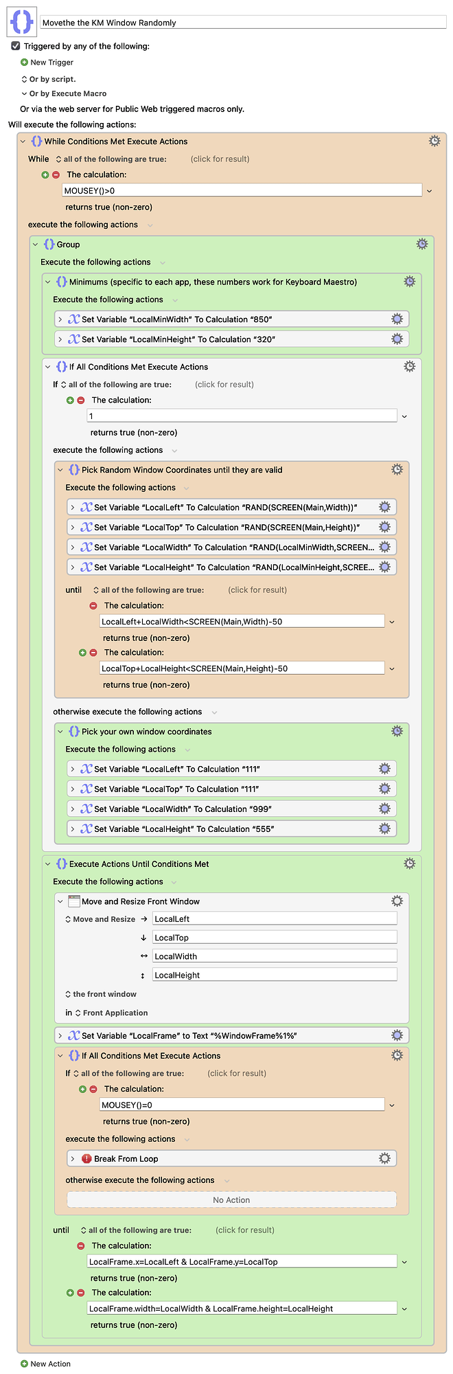Keyboard Maestro Export
