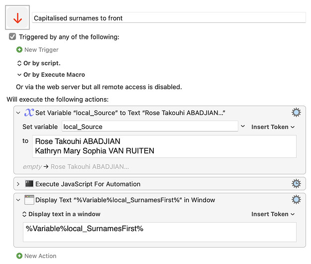 Keyboard Maestro Export
