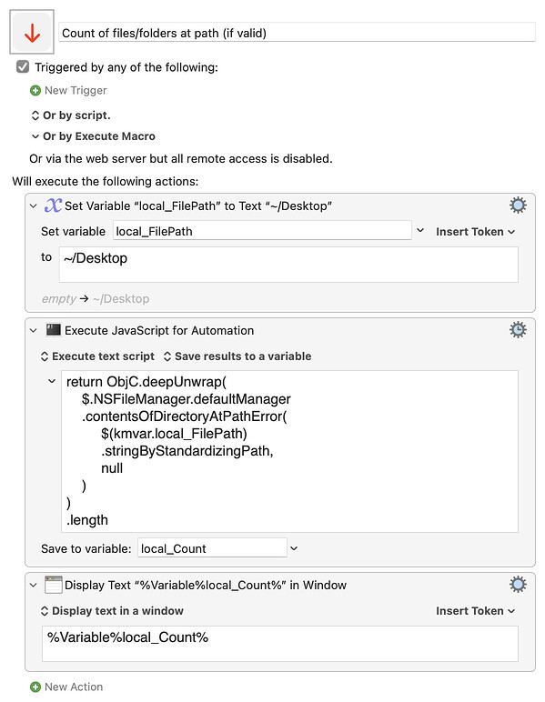 Keyboard Maestro Export