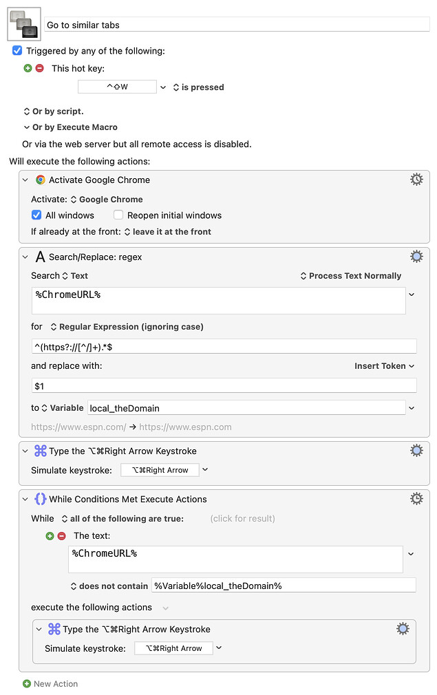 Keyboard Maestro Export