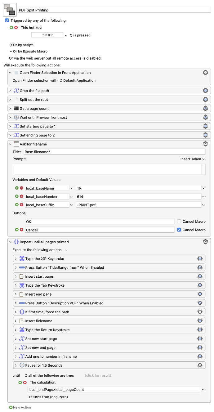 Keyboard Maestro Export