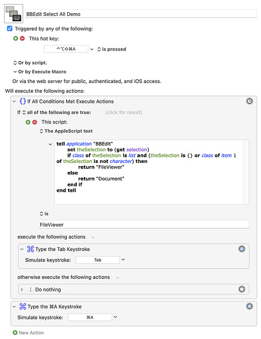 BBEdit Select All Demo.kmmacros