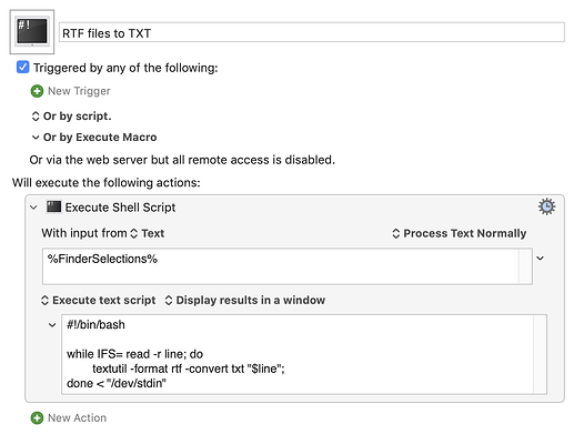 RTF files to TXT