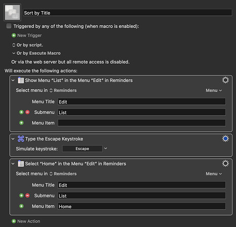 Keyboard Maestro Export