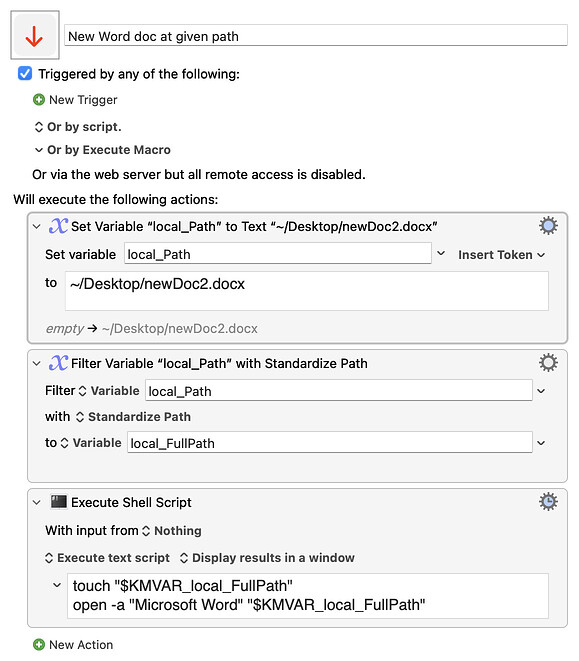 Keyboard Maestro Export