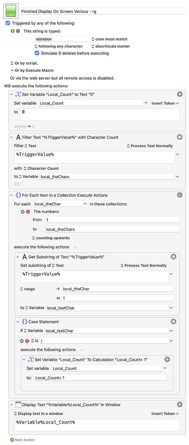 Keyboard Maestro Export