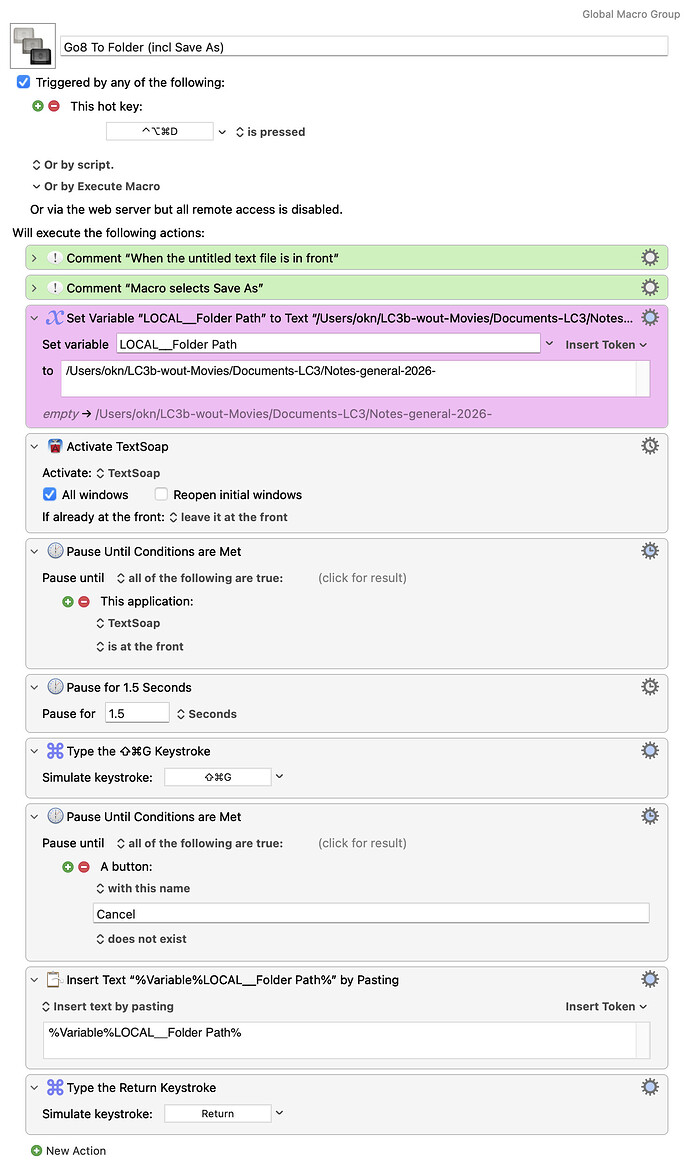 Keyboard Maestro Export