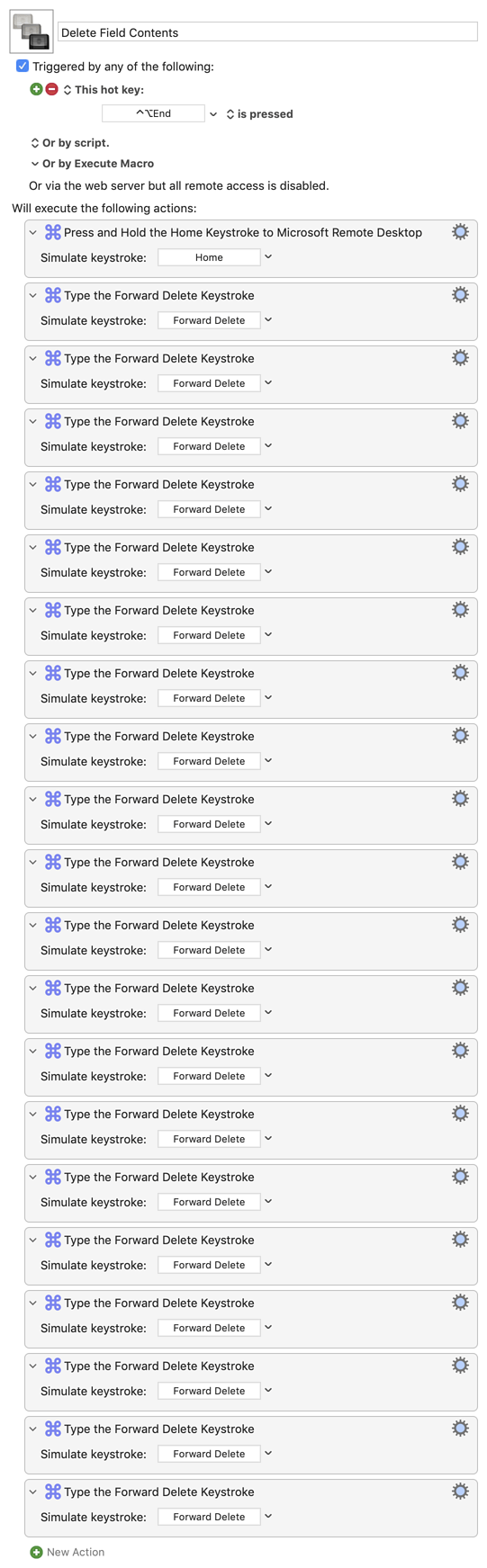 Keyboard Maestro Export