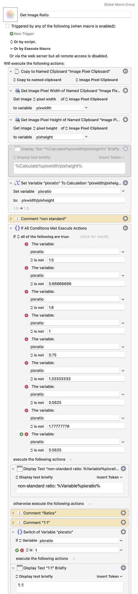 Keyboard Maestro Export